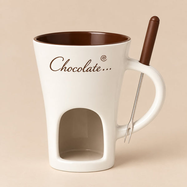 Mug à fondue Fondly Blanc