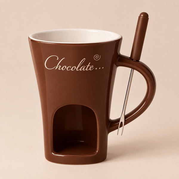 Mug à fondue Fondly Marron