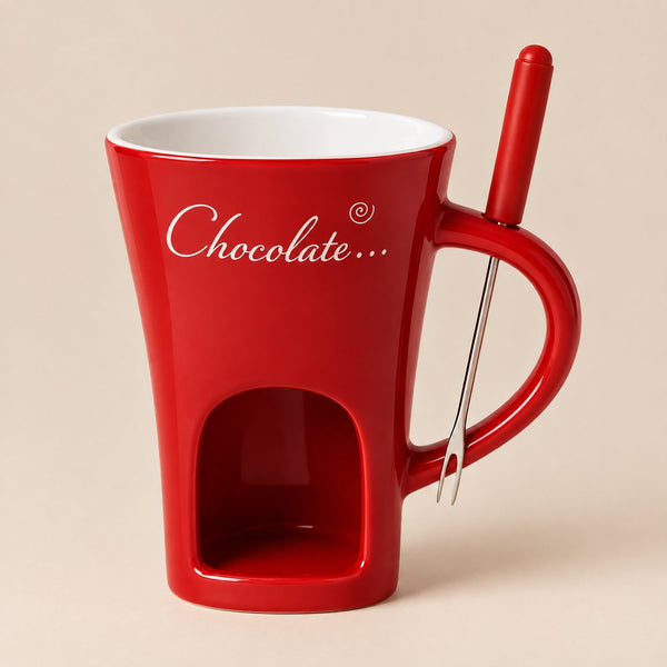 Mug à fondue Fondly Rouge
